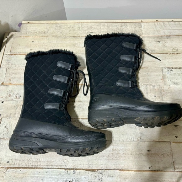 ❤️Rugged Outback All Season Faux Fur Trim Boots-Sz 8 - Picture 1 of 8